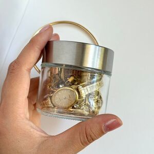 Gold Mystery Jewelry Jar 20pc